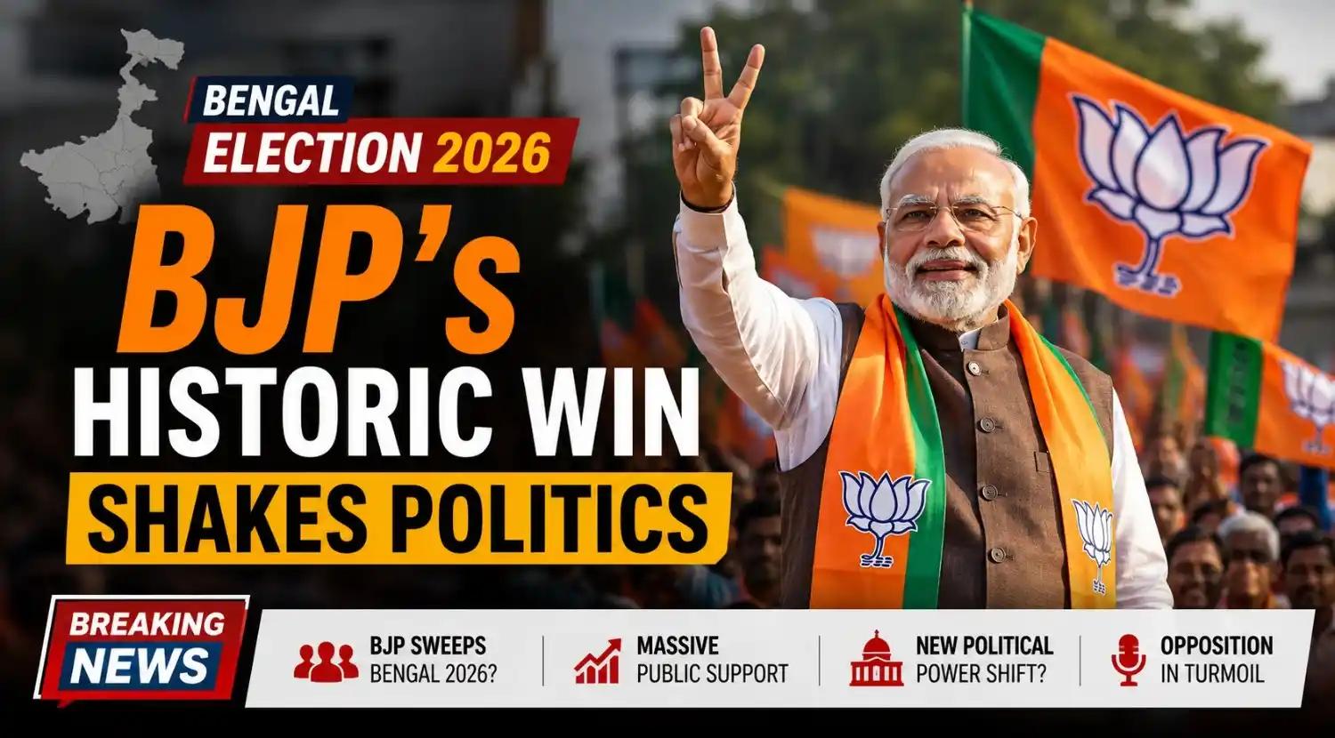 Bengal Election BJP’s Historic Win Shakes Politics