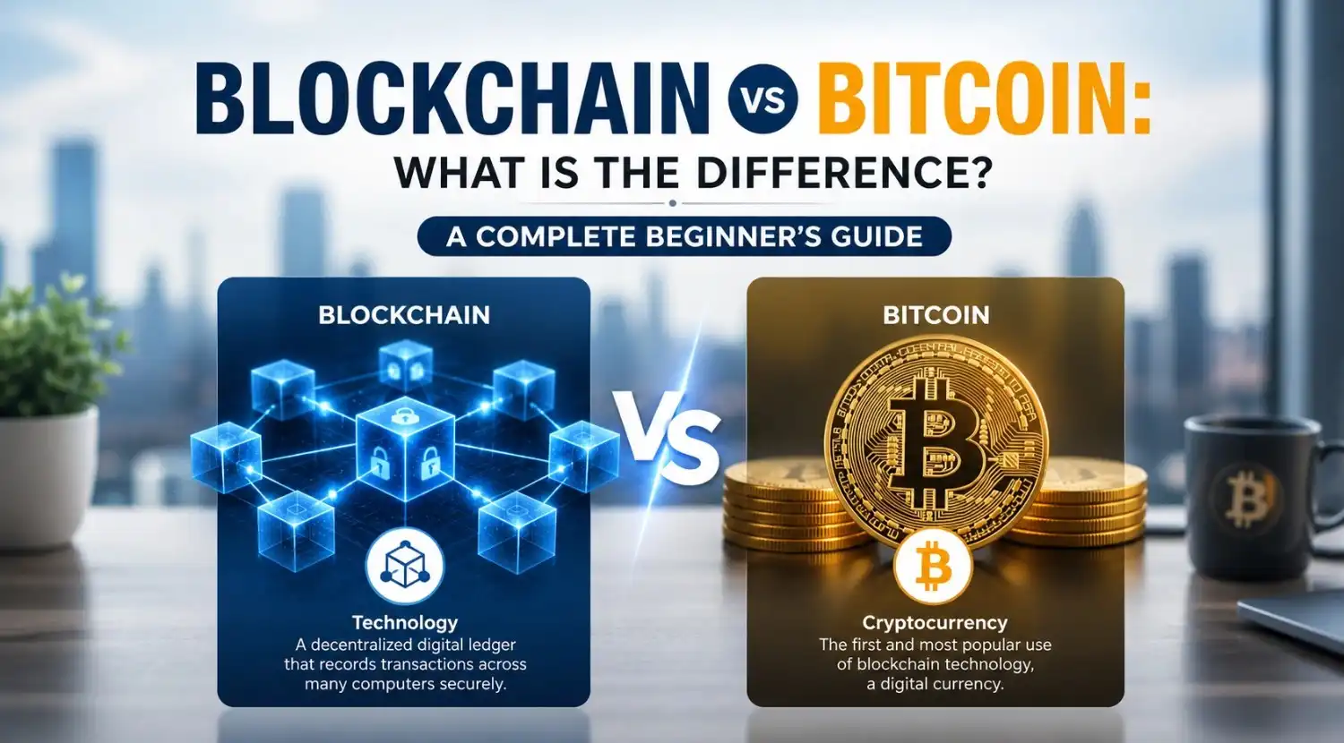 What Is The Difference Between Bitcoin And Blockchain