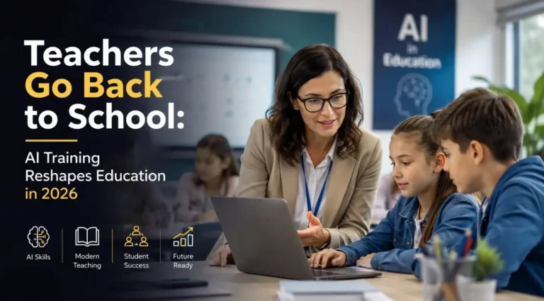 Teachers Go Back to School AI Training Reshapes Education in 2026