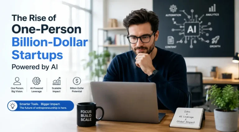 The Rise of One-Person Billion-Dollar Startups Powered by AI
