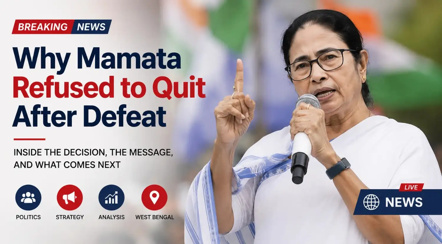 Why Mamata Refused to Quit After Defeat